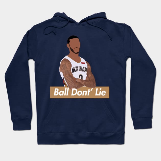 Lonzo Ball Dont Lie New Orleans Pelicans Hoodie by IveyEricssonArt